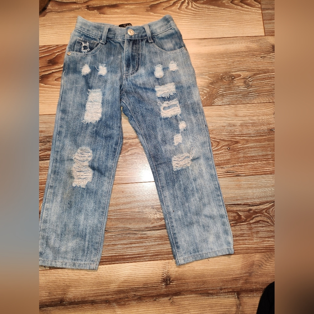 Thrill Denim Distressed Jeans  Size 5